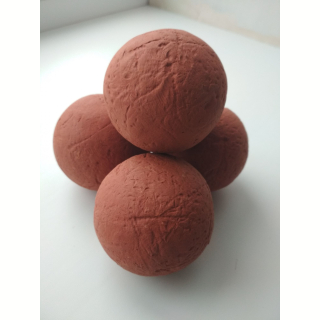 Керамические шары для бани и сауны 70 мм., 10 кг.. Фото №4