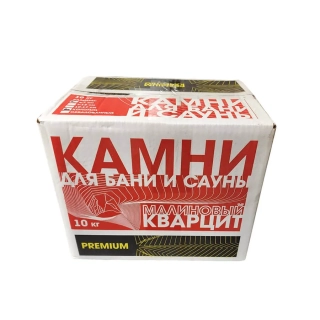 Камень для бани и сауны Малиновый кварцит колотый, 10 кг., мелкий. Фото № 2