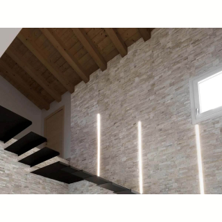 3Д панель из камня Кварцит бежевый (Модерн) 350х180х10-20 мм (6 шт.). Фото № 5