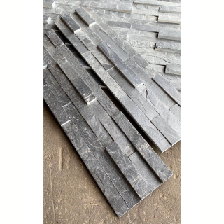 3Д панель из камня Сланец чёрный (Классика) 600х150х10-20 мм (7 шт.). Фото № 3