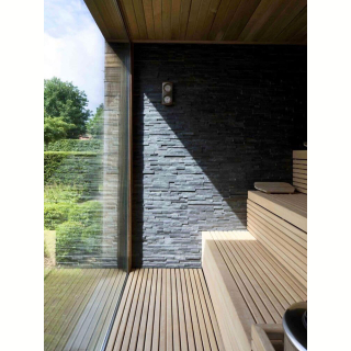 3Д панель из камня Сланец чёрный (Классика) 600х150х10-20 мм (7 шт.). Фото № 7