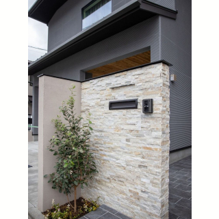 3Д панель из камня Кварцит бежевый (Классика) 600х150х10-20 мм (7 шт.). Фото № 7