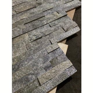 3Д панель из камня Кварцит зелёный (Классика) 600х150х10-20 мм (7 шт.). Фото № 3