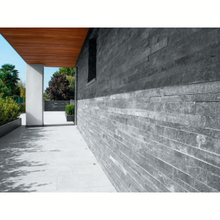 3Д панель из камня Сланец серый 