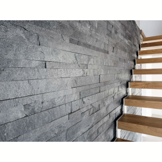 3Д панель из камня Сланец серый 