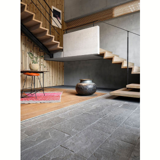 Плитка из камня Сланец серый 