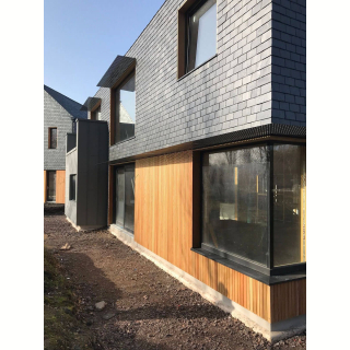 Плитка из камня Сланец чёрный (Натуральный скол) 200x400x5-7 мм (20 шт.). Фото № 5