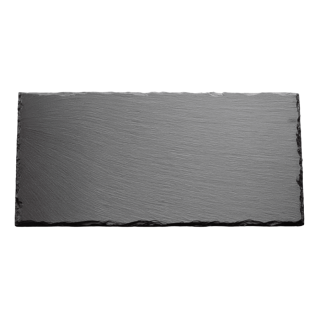 Плитка из камня Сланец чёрный (Натуральный скол) 200x400x5-7 мм (20 шт.). Фото № 1