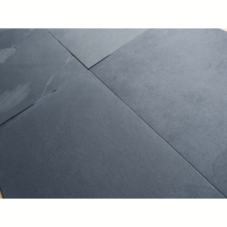 Плитка из камня Сланец чёрный (Браш) 600х600х10 мм (4 шт.). Фото № 4