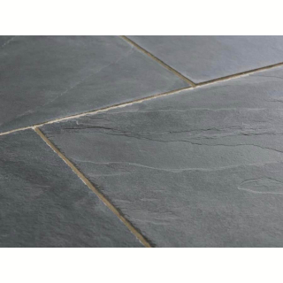 Плитка из камня Сланец чёрный (Натуральный скол) 600х1200х12 мм (1 шт.). Фото № 6