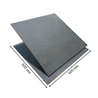 Плитка из камня Сланец серый (Натуральный скол) 600х600х10 мм (4 шт.). Фото № 2