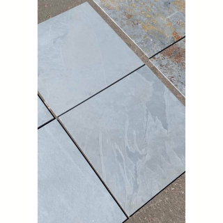 Плитка из камня Сланец серый (Натуральный скол) 600х600х10 мм (4 шт.). Фото № 7