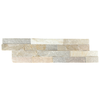 3Д панель из камня Сланец бежевый (Лёгкая-Лайт) 360х100х6-13 мм (8 шт.). Фото № 1