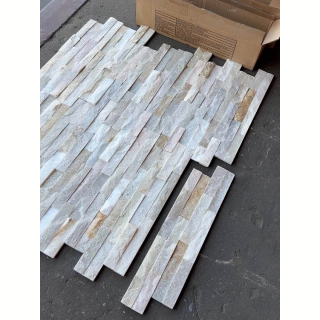 3Д панель из камня Сланец бежевый (Лёгкая-Лайт) 360х100х6-13 мм (8 шт.). Фото № 3