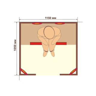 Инфракрасная сауна 1-местная. Фото № 2