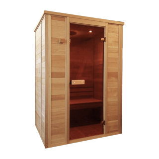 Финская сауна из кедра 2 местная. Фото № 1