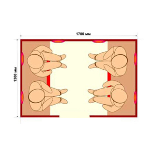 Инфракрасная сауна c керамическими излучателями, 4-местная. Фото № 2
