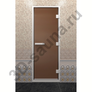 Дверь DoorWood Хамам Бронза матовая 200х90 (по коробке). Фото №1