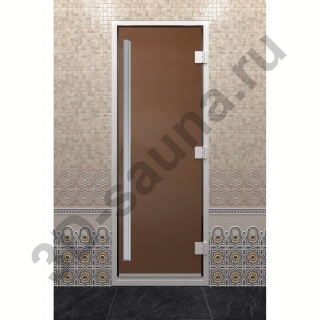 Дверь DoorWood Престиж Хамам Бронза Матовая 200х80 (по коробке). Фото №1