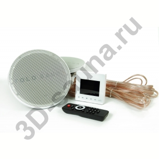 Комплект акустической системы для сауны и хамам, bluetooth, USB, SD «STEAMTEC» TOLO-music system. Фото №1