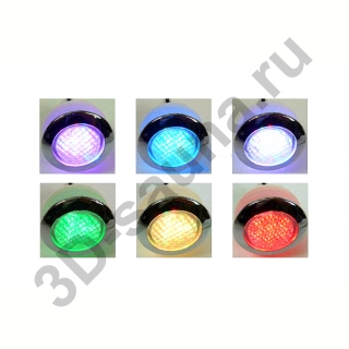 Комплект LED освещения для сауны и хамам TOLO colored light (6 ламп, кнопка управления, трансформатор). Фото №8