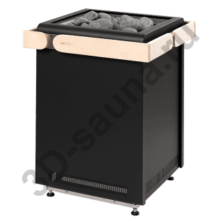 Печь для сауны Sentiotec Concept R Black, 10,5 кВт. Фото №2
