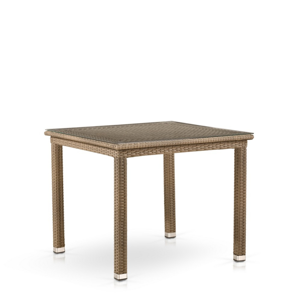 Комплект плетеной мебели T257B/Y380B-W65 Light Brown (4+1). Фото № 2