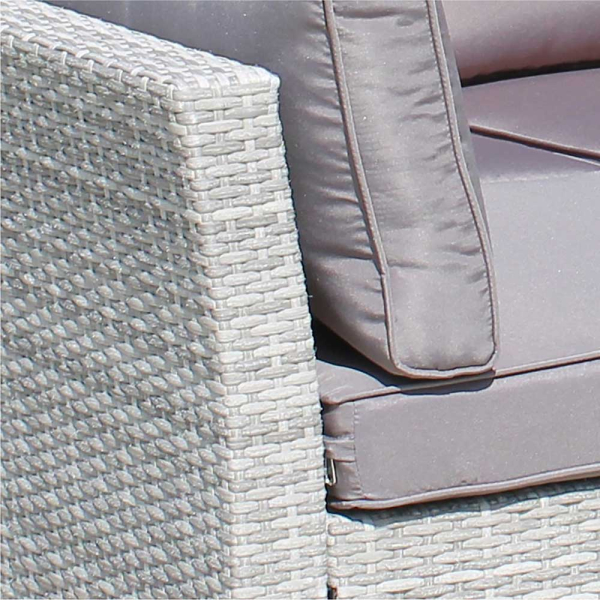Комплект плетеной мебели из искусственного ротанга AFM-320G Grey. Фото № 5