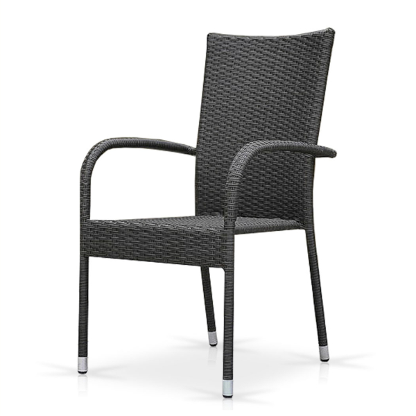 Плетеный стул из искусственного ротанга AFM-407G grey. Фото № 1