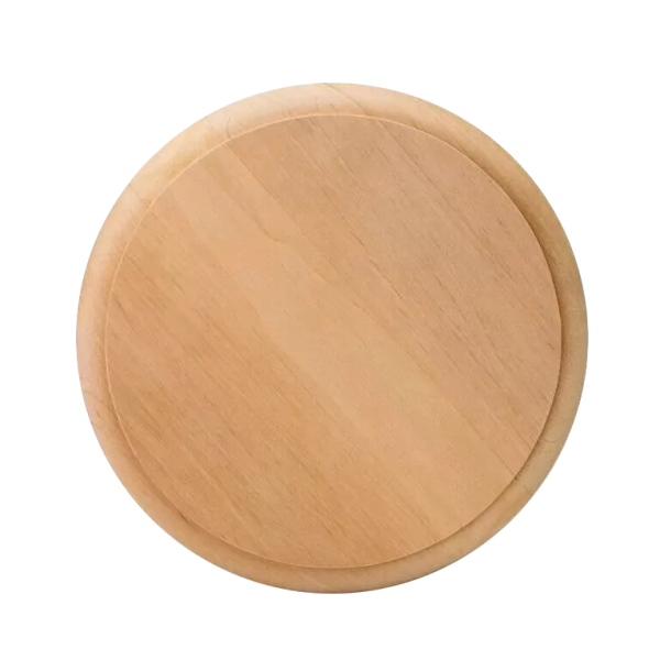 Вентиляционная поворотная заглушка Alder Wood, d100 мм, ольха. Фото № 1