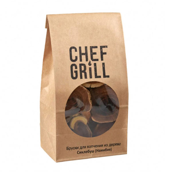 Бруски для копчения CHEF GRILL Сиклебуш (Намибия) 0.8 кг для коптильной камеры. Фото № 1