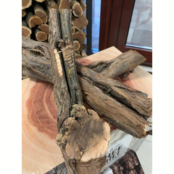 Дрова CHEF GRILL из дерева Виноградная лоза (Крым) 8 кг для мангала, камина, бани, барбекю. Фото № 4