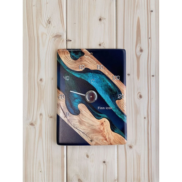 Термометр для бани и сауны FINN ICON, Epoxy 1. Фото № 6