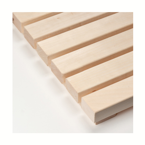 Решетка на пол Wood Country 600х600х42мм, осина. Фото № 3