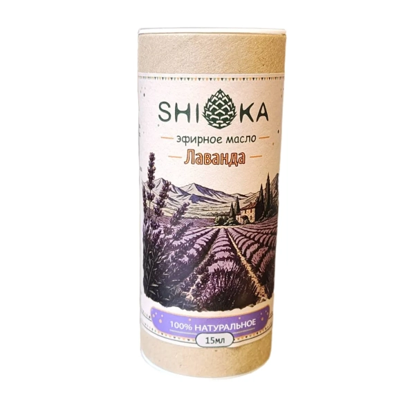 Натуральное эфирное масло Shishka Premium, Лаванда 15 мл. Фото № 1