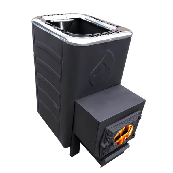Дровяная печь Березка 24 Cтекло. Фото № 1