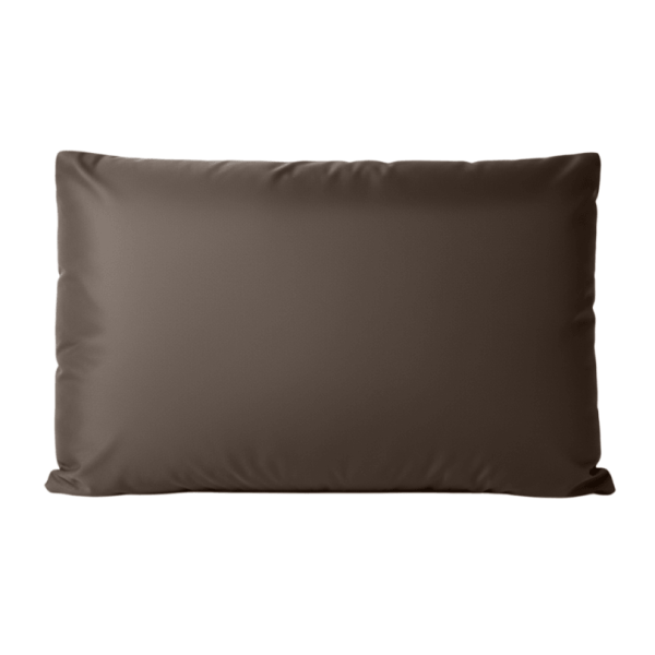 Подушка для бани и сауны Black Banya Light 50×35, цвет Коричневый (наполнитель лузга гречихи). Фото № 1