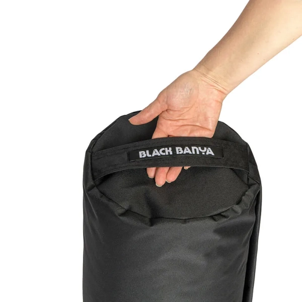 Валик для бани и сауны Black Banya непромокаемый 70х25 см (наполнитель лузга гречихи). Фото № 4