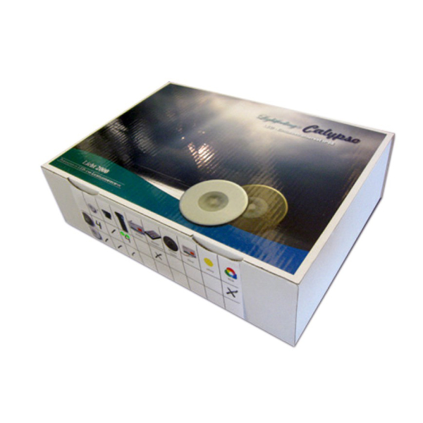 Набор точечных светильников для паровой Calypso Licht-2000, 2 шт RGB LED (хром, пульт д/у). Фото № 1