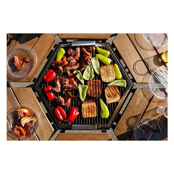 Стол-гриль Mgrill 6-ти местный Люкс. Фото № 2