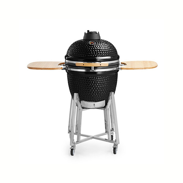 Керамическая гриль Kamado Classic 21 (диаметр 53 см) черный. Фото № 1