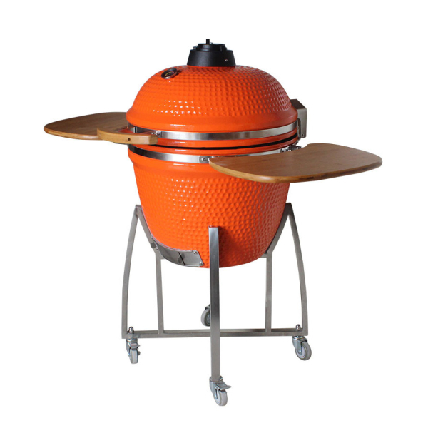 Керамическая гриль Kamado Classic 21 (диаметр 53 см) оранжевый. Фото № 1