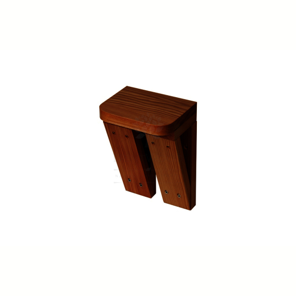 Внутренняя ступенька для купели Bentwood, лиственница морёная. Фото № 1