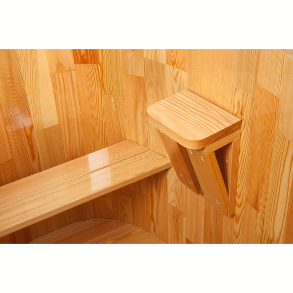 Внутренняя ступенька для купели Bentwood, лиственница морёная. Фото № 3