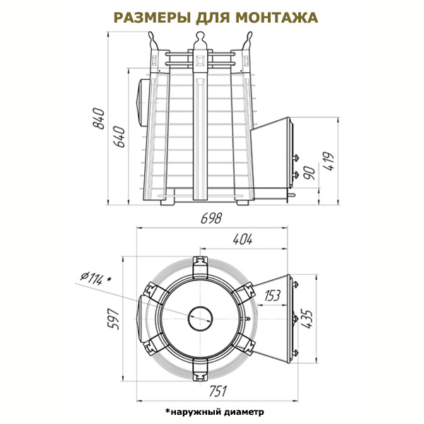 Банная печь Добросталь Императрица Екатерина Великая Стоун панорамная, с конвективными пластинами. Фото № 4