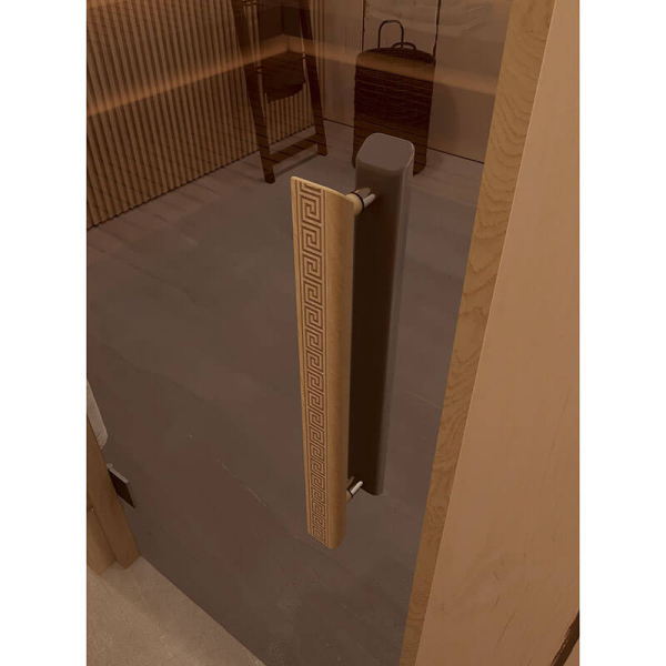 Дверь для сауны и бани DoorWood Фаворит Бронза 1900х700 (по коробке). Фото № 3