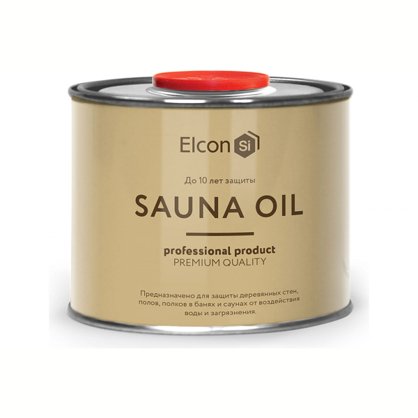 Масло для полков Elcon Sauna Oil 0.5л. Фото № 1