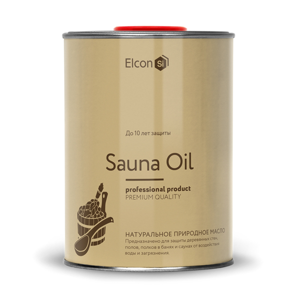 Масло для полков Elcon Sauna Oil 1л. Фото № 1