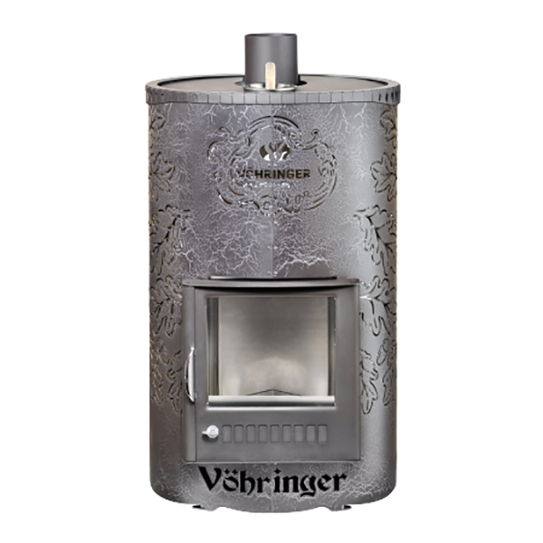 Дровяная печь Feringer Уют-25 ПФ в кожухе Дуб, до 25 куб.м.. Фото № 3