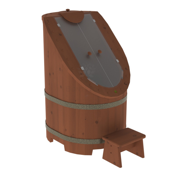 Фитобочка BentWood со стеклом 